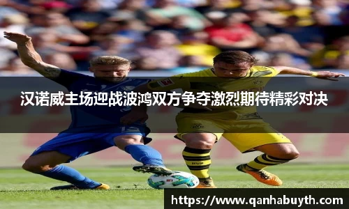 汉诺威主场迎战波鸿双方争夺激烈期待精彩对决